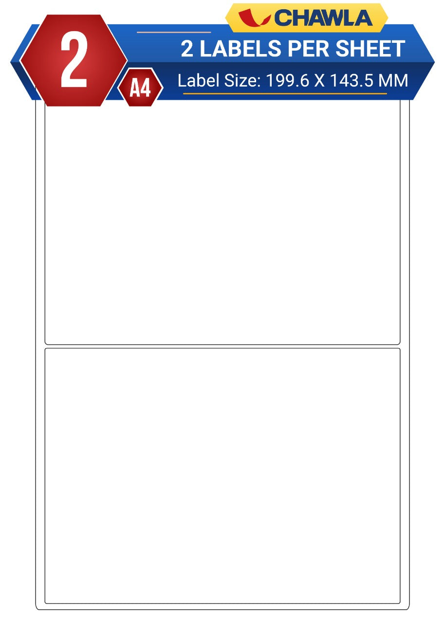 A4 Label Sheets