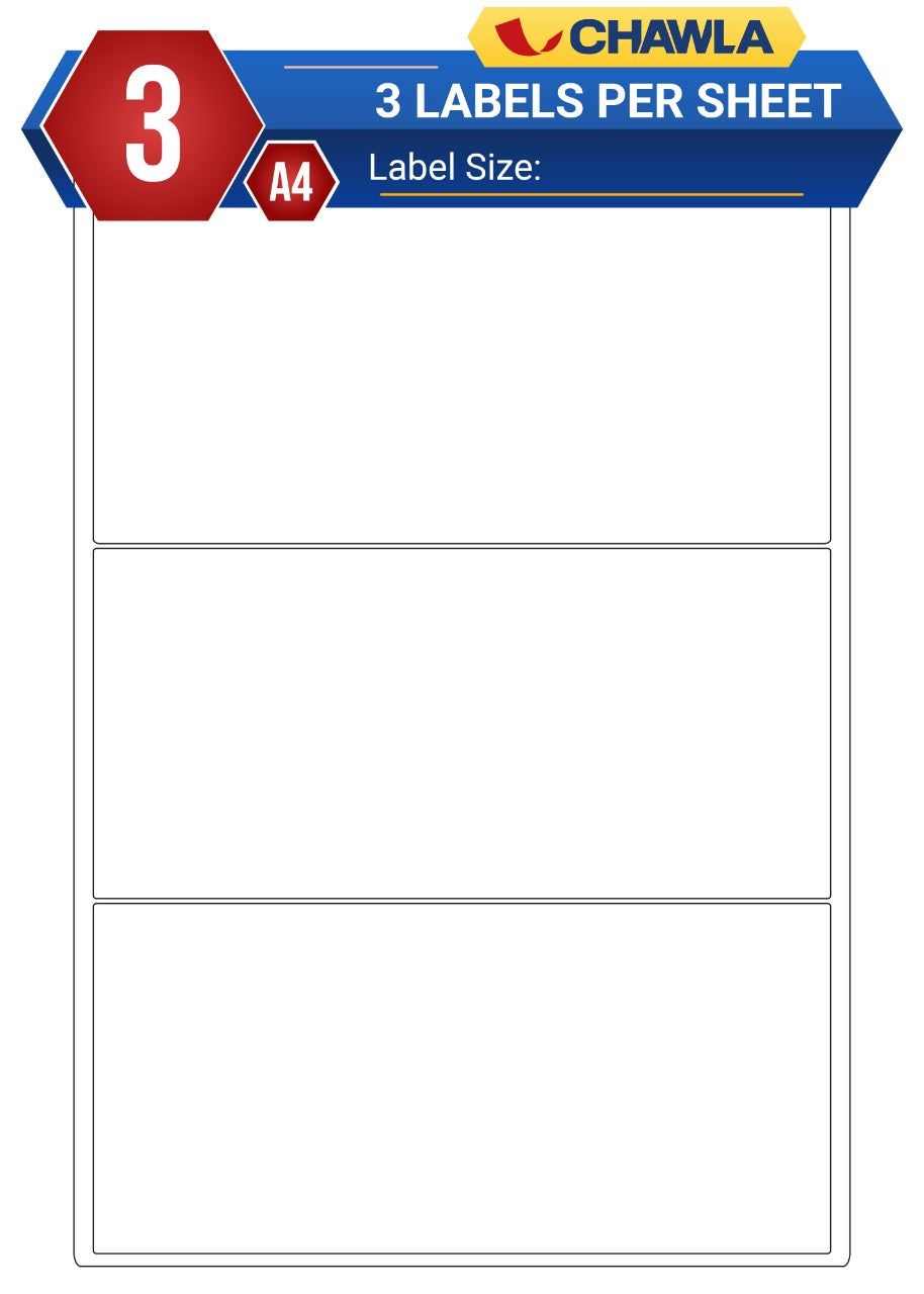 A4 Label Sheets