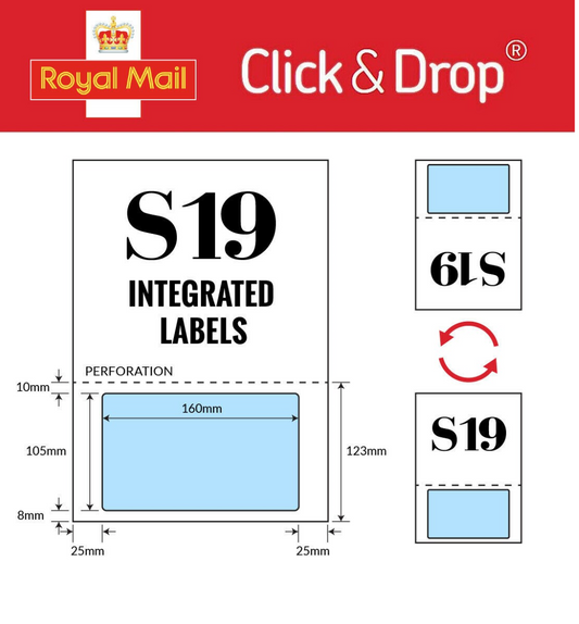 Integrated Label Sheets A4