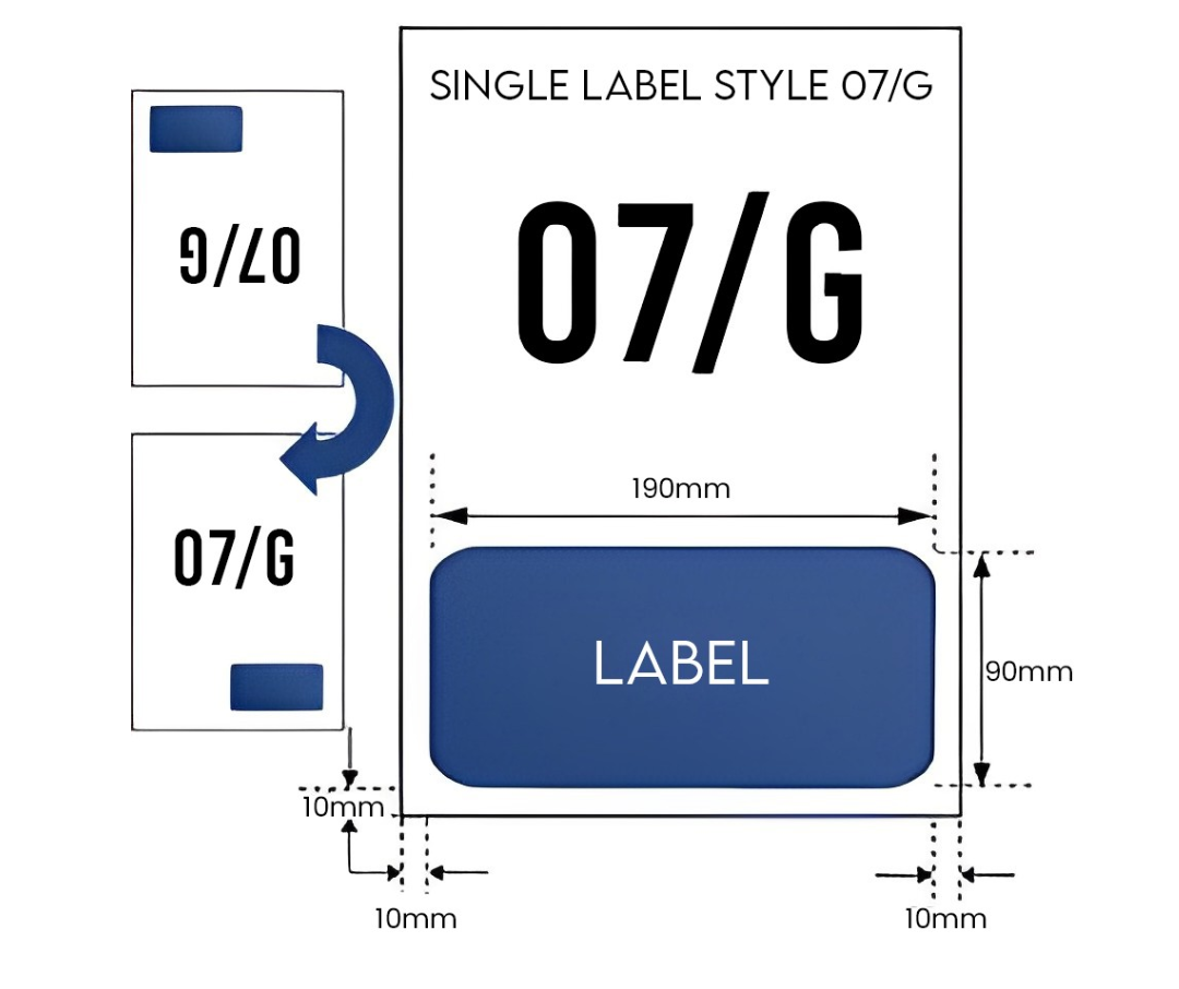 Integrated Label Sheets A4